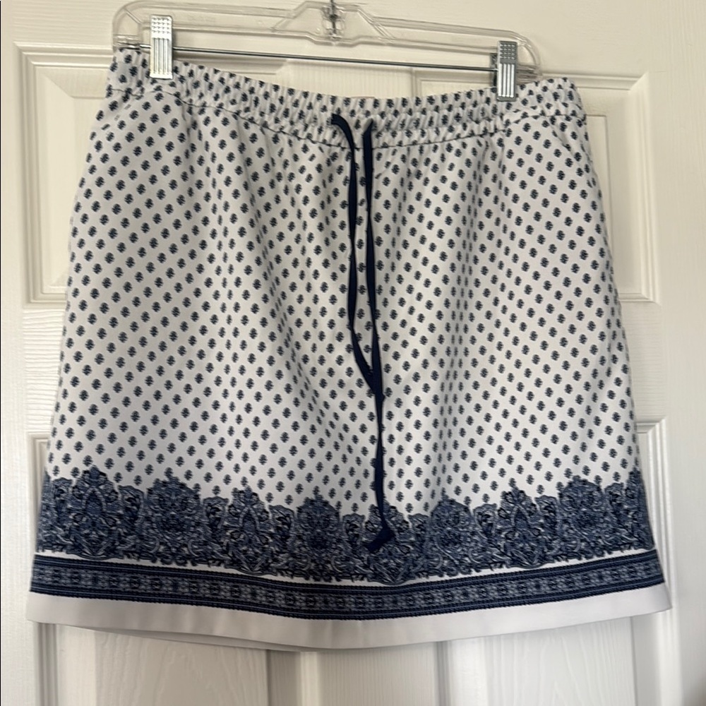 Saint Tropez West Navy and White Skirt